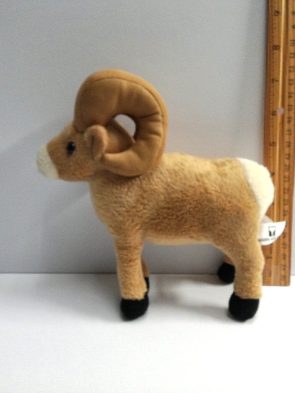 Wildlife Artists Wild Republic Bighorn Sheep Cuddlekins Plush 2015 Tan 7.5" H
